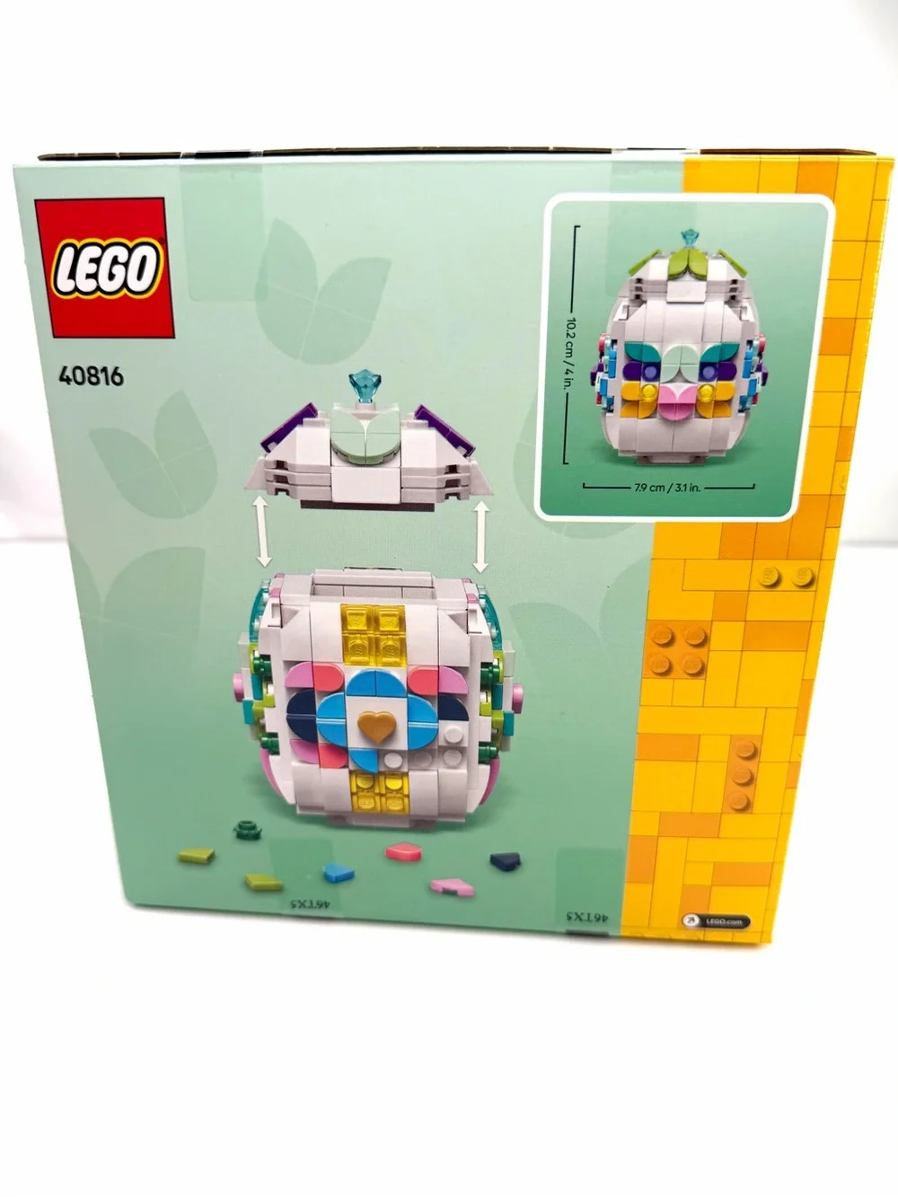 LEGO Colorful Decorative Easter Egg 40816 Set